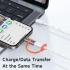 Mcdodo OT-5530 Lightning Female to USB C Male Adapter 60W Lightning to Type-C Adapter PD Fast Charging for iPhone 15/15 Pro/15 ProMax/15 Plus/iPad Pro/iPad Air/MacBook Pro/Galaxy,No Support OTG/Audio